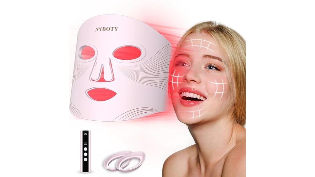 portable red light mask