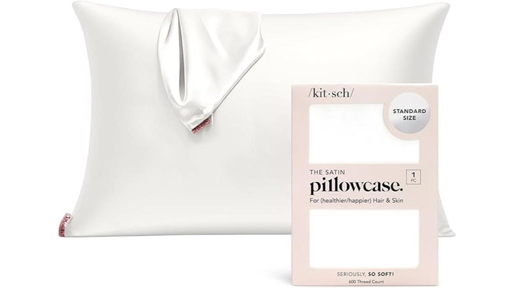 silky zipper pillowcase