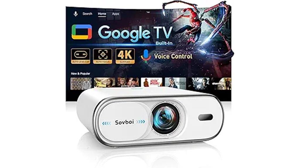 smart projector google tv