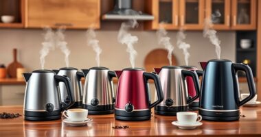 top electric kettles with temp