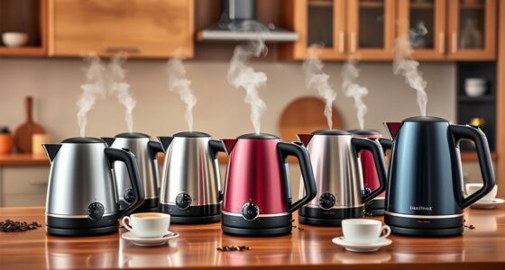 top electric kettles with temp