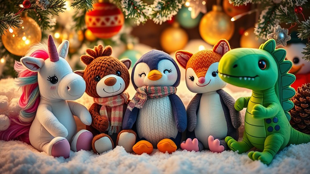 top jellycat xmas toys
