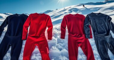 top skiing thermal underwear