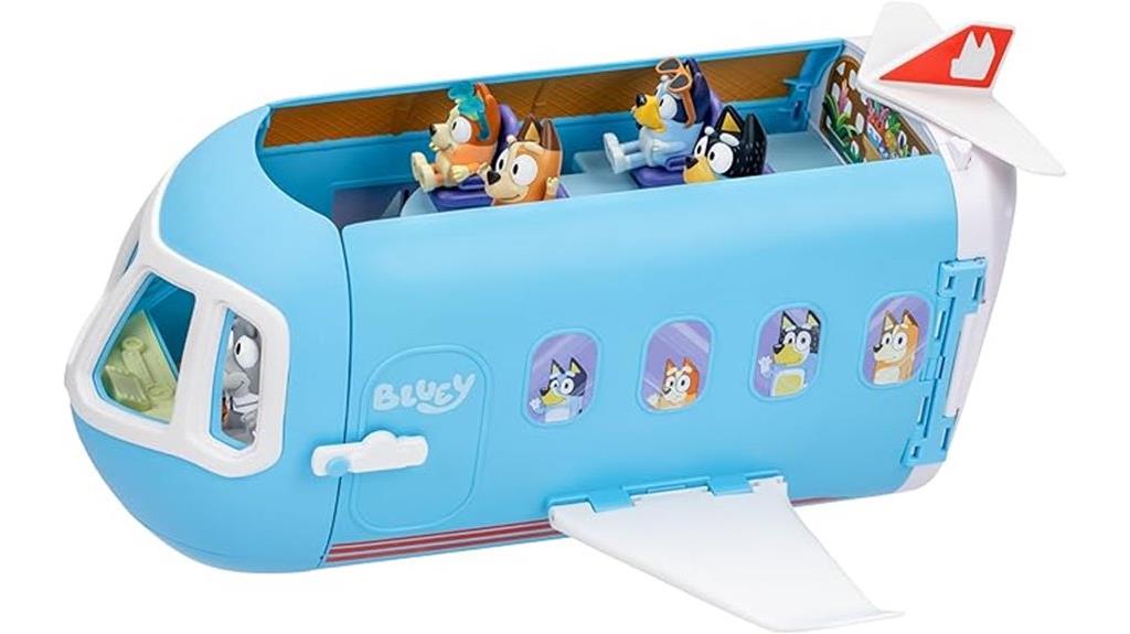 transforming airplane playset