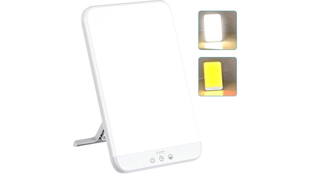 uv free light therapy lamp
