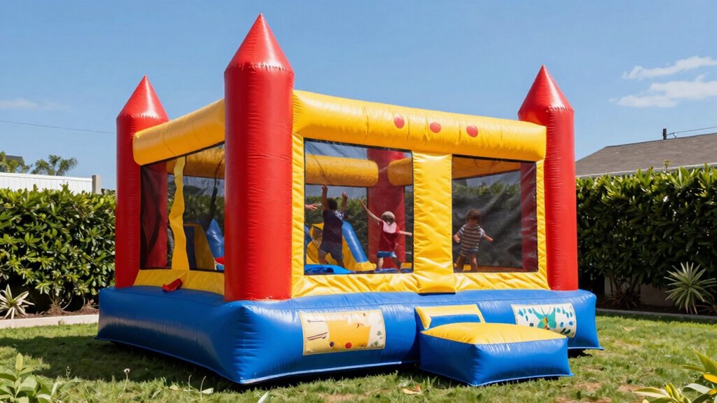 backyard bounce house considerations