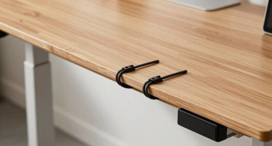 cable management for standing desks