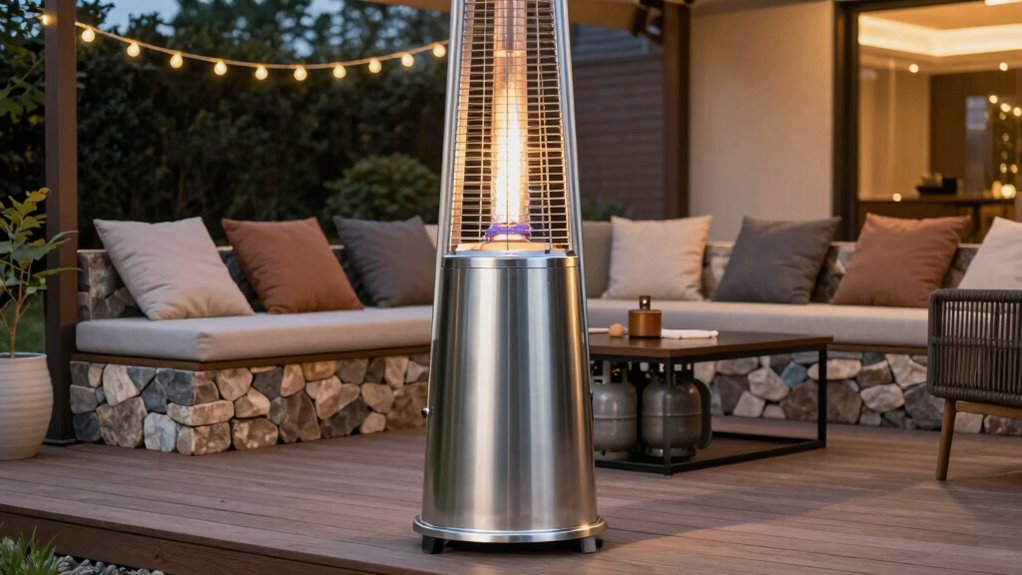 choosing safe efficient patio heaters