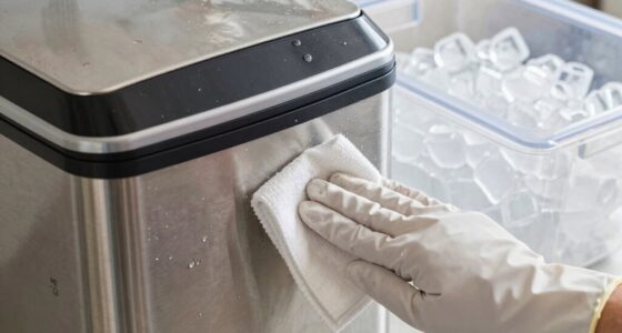 clean regularly for fresh ice