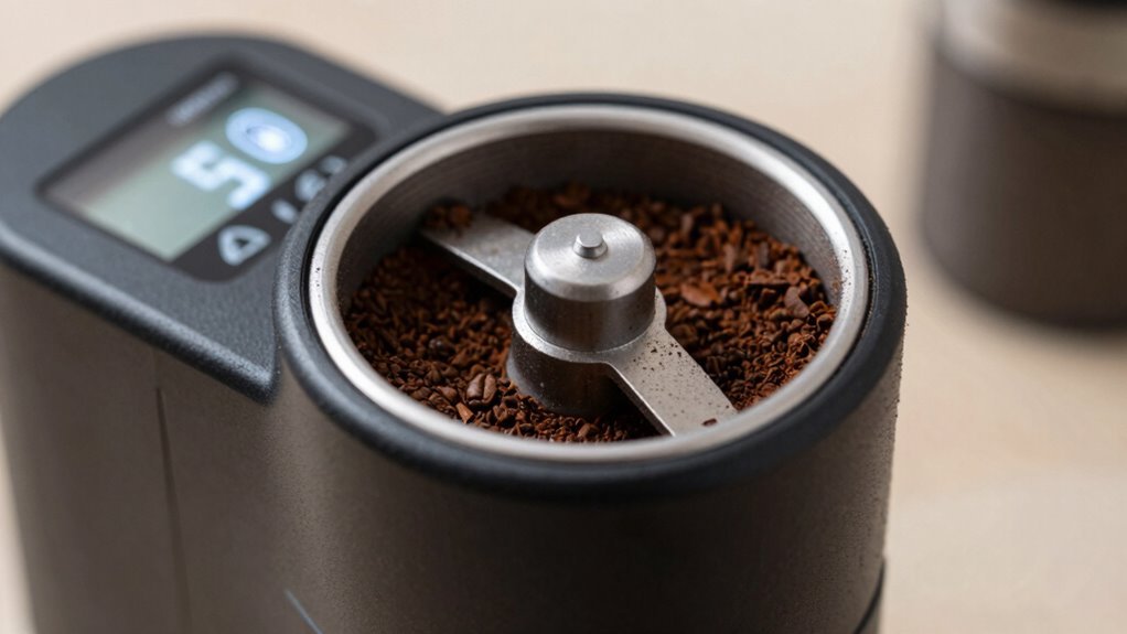 consistent grind size maintenance