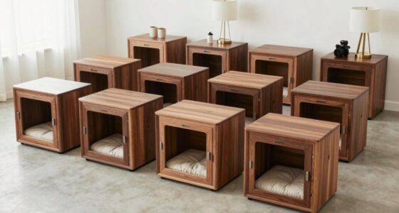 dog crate furniture tables
