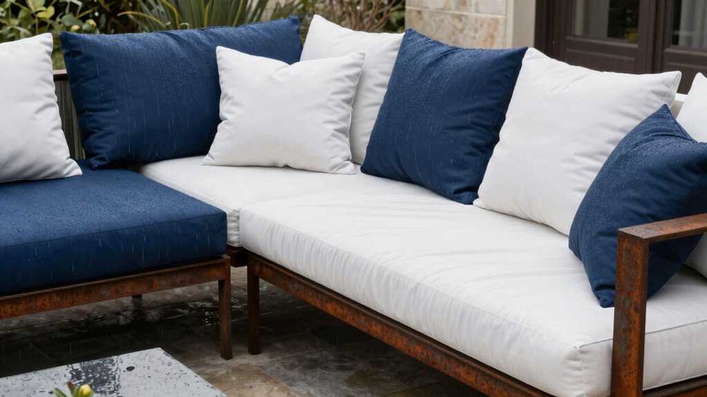 durable weather resistant cushions