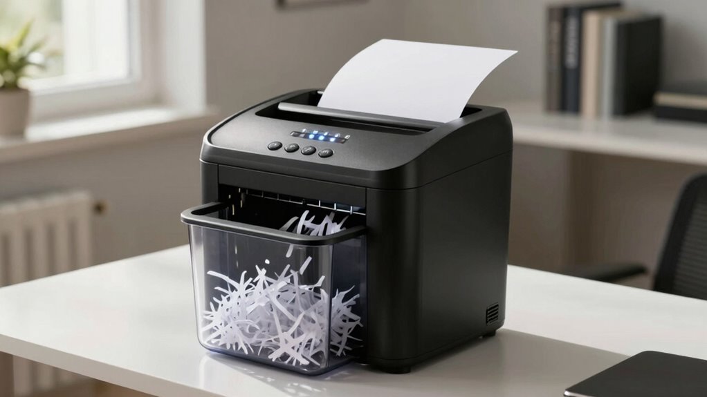 home shredder safety features