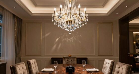 incorrect chandelier hanging height