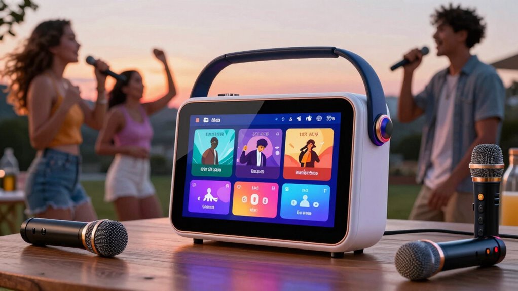 key features for karaoke machines