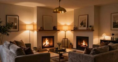 layered lighting for comfort