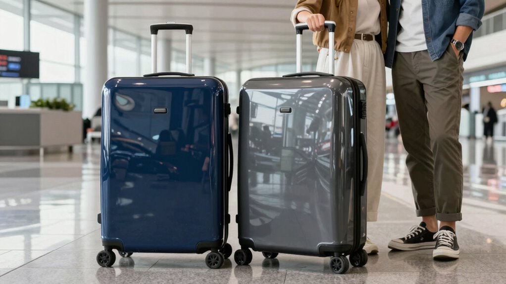 matching luggage features and durability