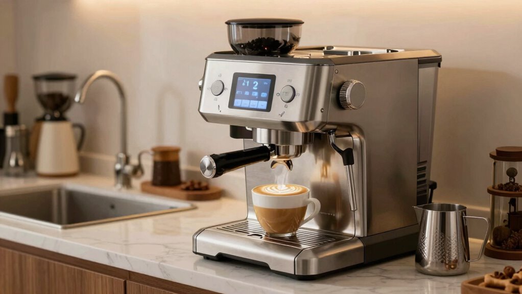 milk frothing and brewing