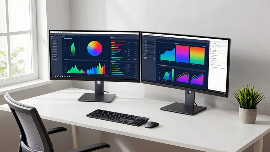 monitor size ergonomics connectivity