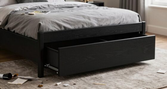 noisy heavy storage beds