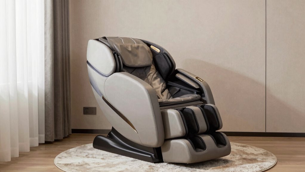 optimal massage chair placement