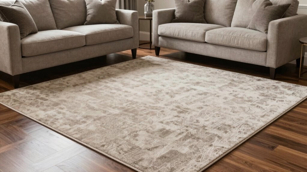 optimal rug size and style