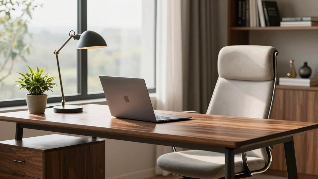 optimize desk natural lighting