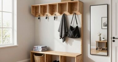 organize entryway clutter effectively