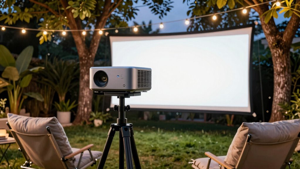 outdoor projector selection criteria