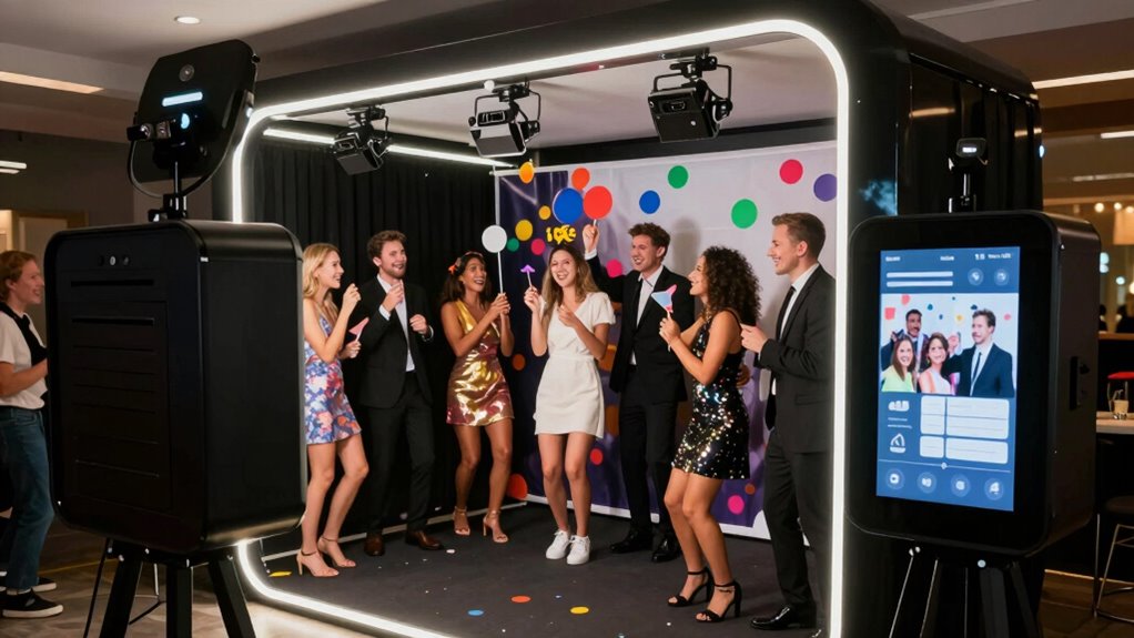 photo booth features and options