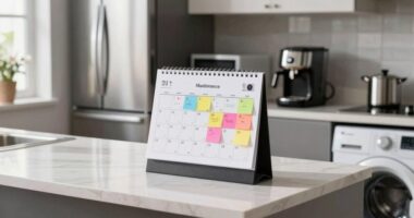 practical appliance maintenance schedule