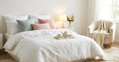 quick luxurious guest room refresh