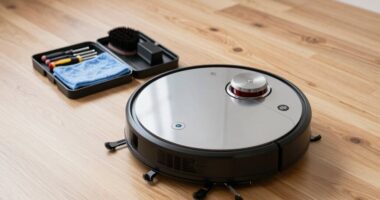 quick robot vacuum upkeep