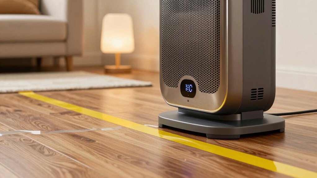 safe space heater usage