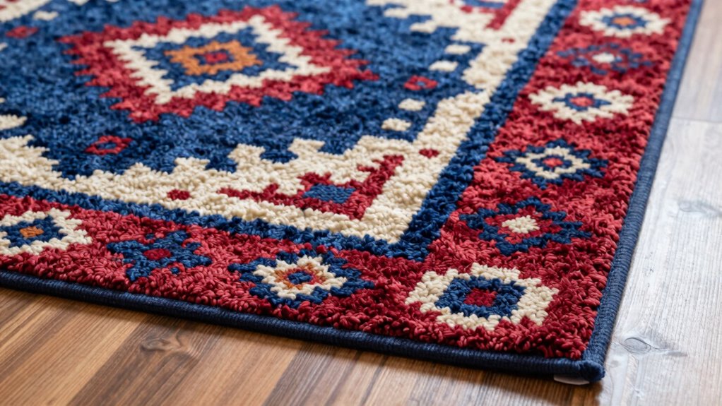 safe stain resistant washable rug