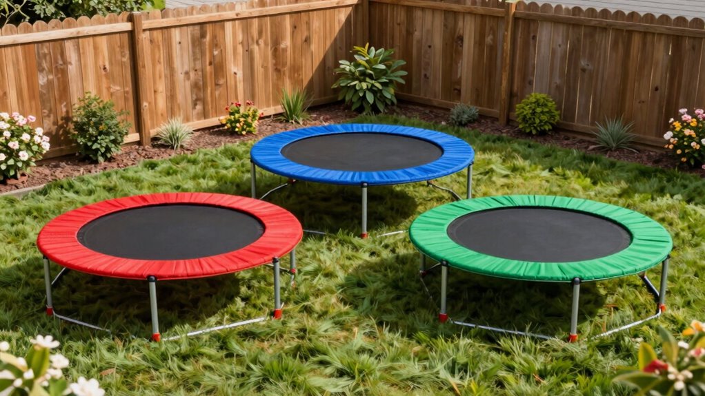 small backyard trampoline considerations