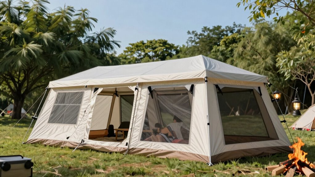 spacious weather resistant portable