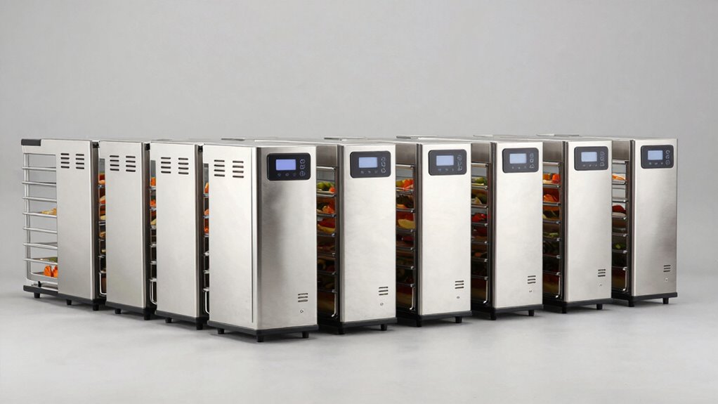 stainless steel drying features