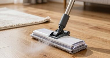 steam mop floor safety