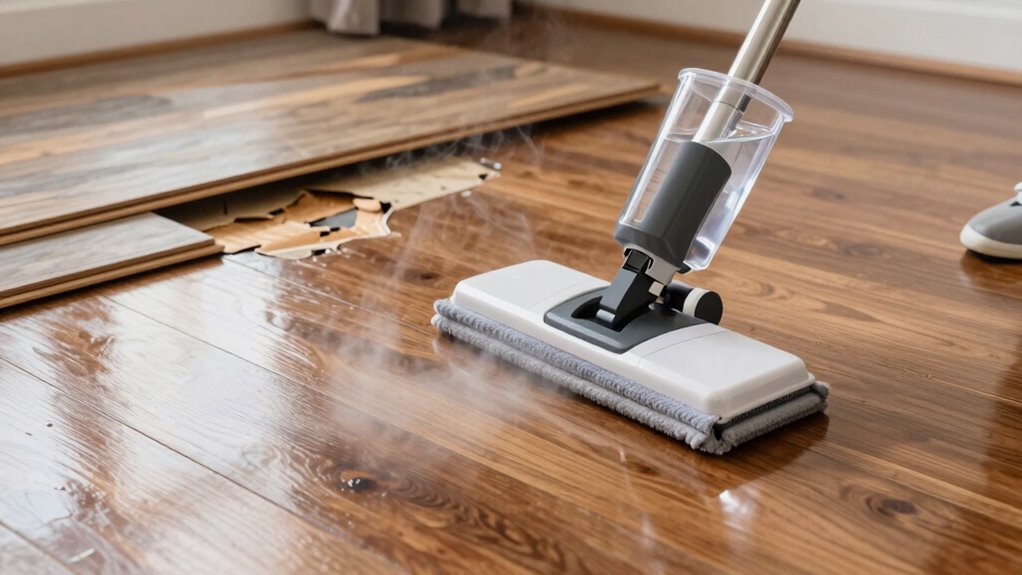 steam mop safety precautions