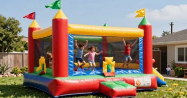 top backyard inflatable bounce houses