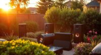 top backyard outdoor speakers