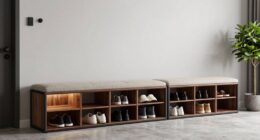 top entryway shoe storage
