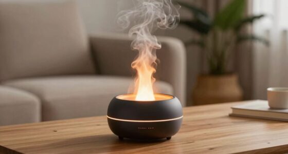 top flame effect ultrasonic diffusers