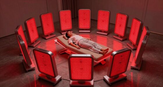 top full body red light panels