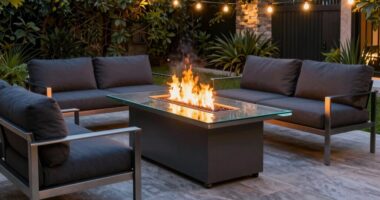 top gas fire pit tables
