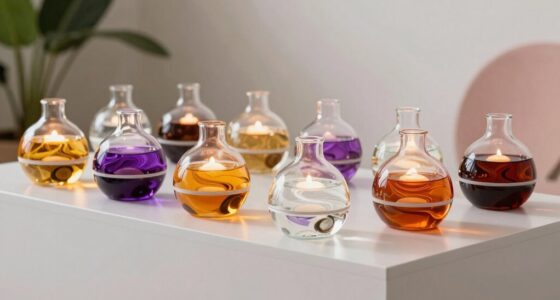 top glass oil diffuser picks