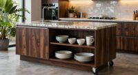 top granite kitchen carts