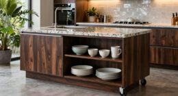 top granite kitchen carts