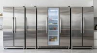 top home upright freezers